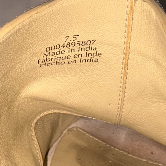 Free People Suede Leather Beige Open Toe Formal Platform Shoes Women's Size 7.5 - Picture 6 of 8